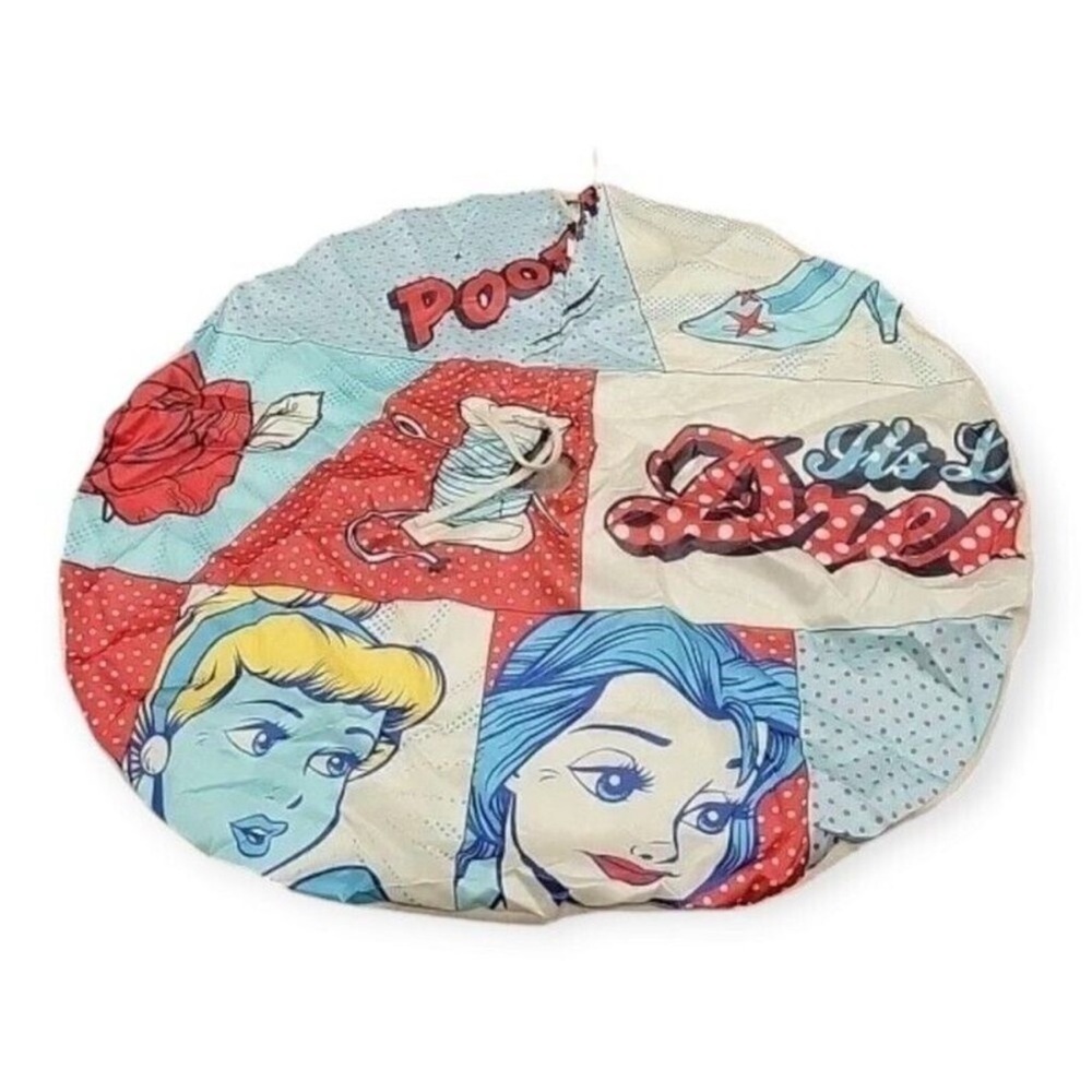 Disney Princess Christmas Tree Skirt  48" Wide Disney 100 Retro Disneyworld